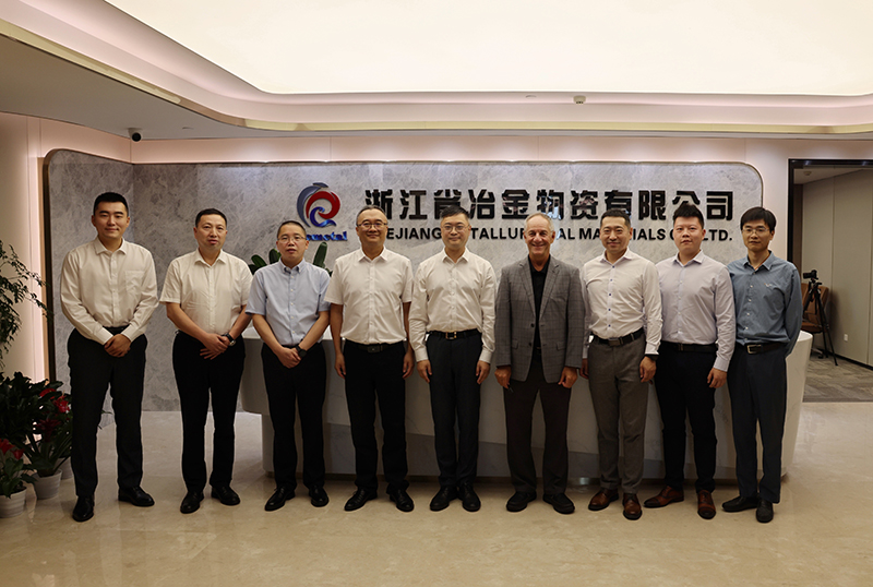 加拿大凱頓國際公司副總裁 Alex Holowko一行到訪冶金物資