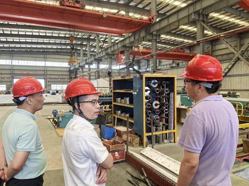 解決問題,提前布局——板材事業部奔赴各港務碼頭一線調研
